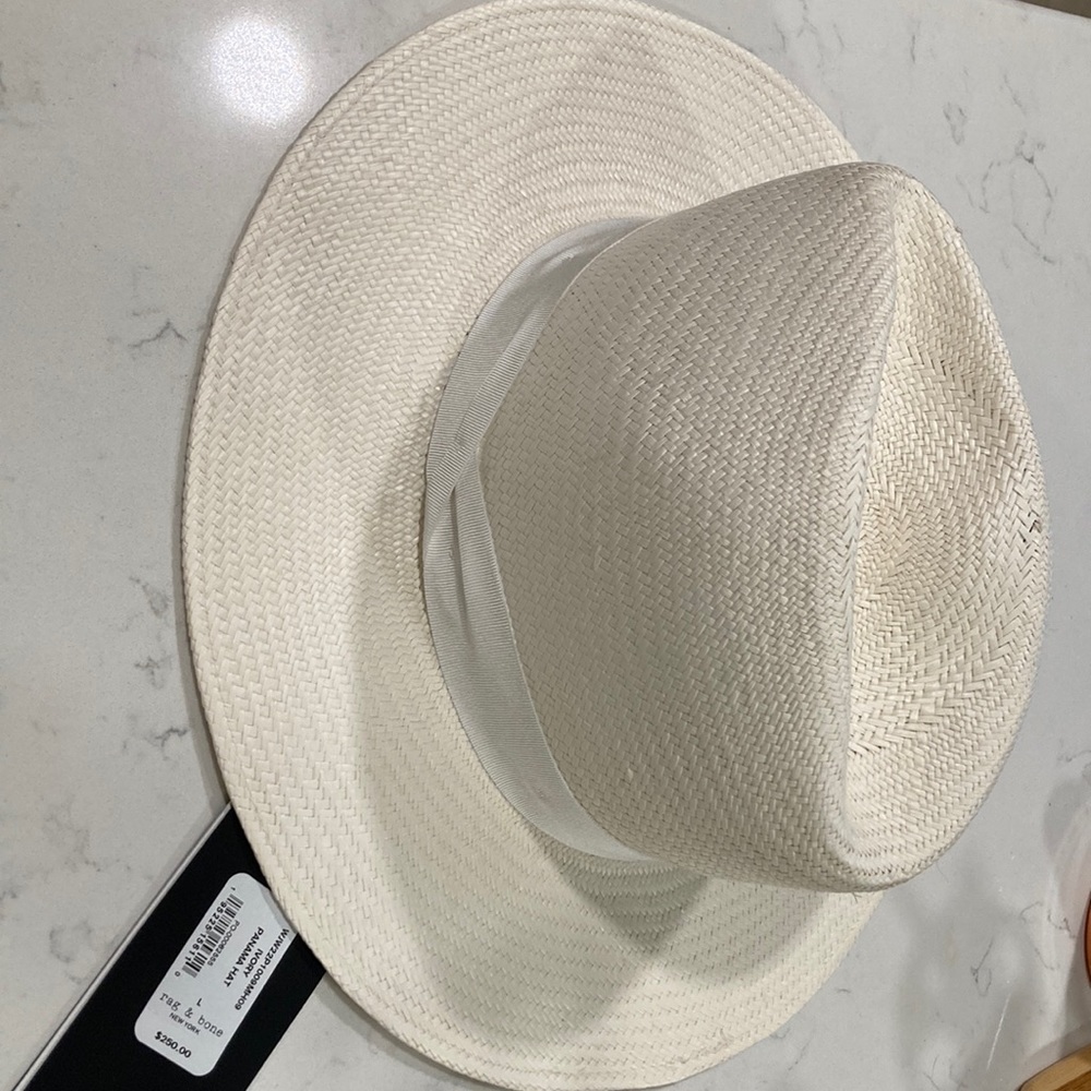 Rag and Bone Ivory Panama Hat
